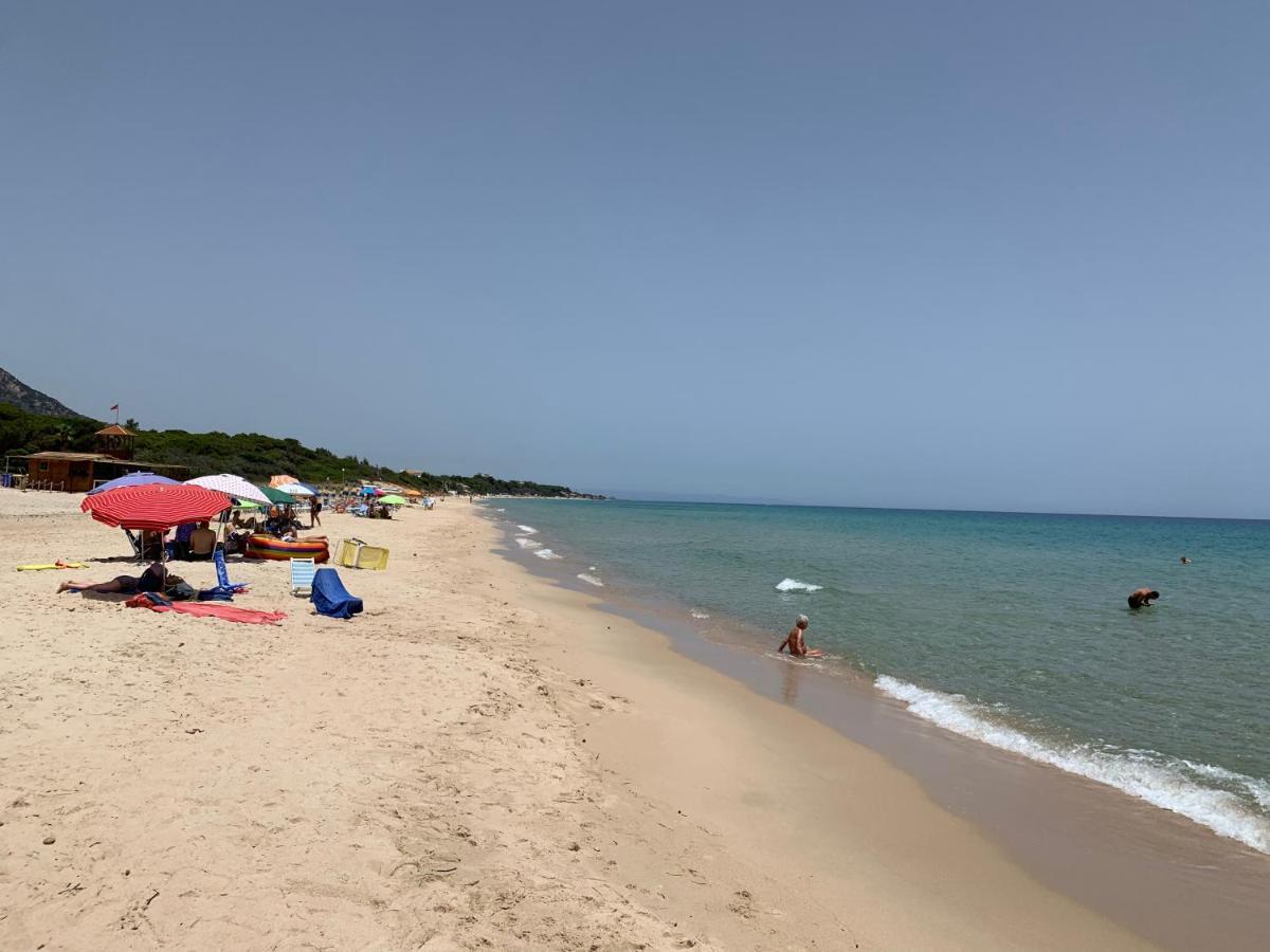 Cala Marina Santa Margherita Di Pula Appartamento 4 5 Posti A 300 Metri Dal Mare Bagian luar foto